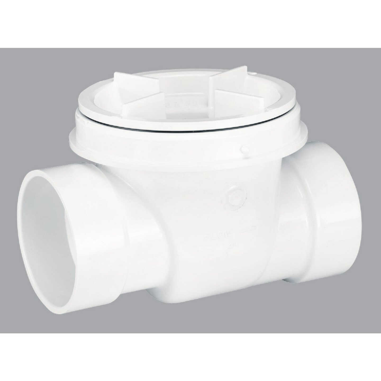 Oatey 4 In. PVC Backwater Valve Image 1