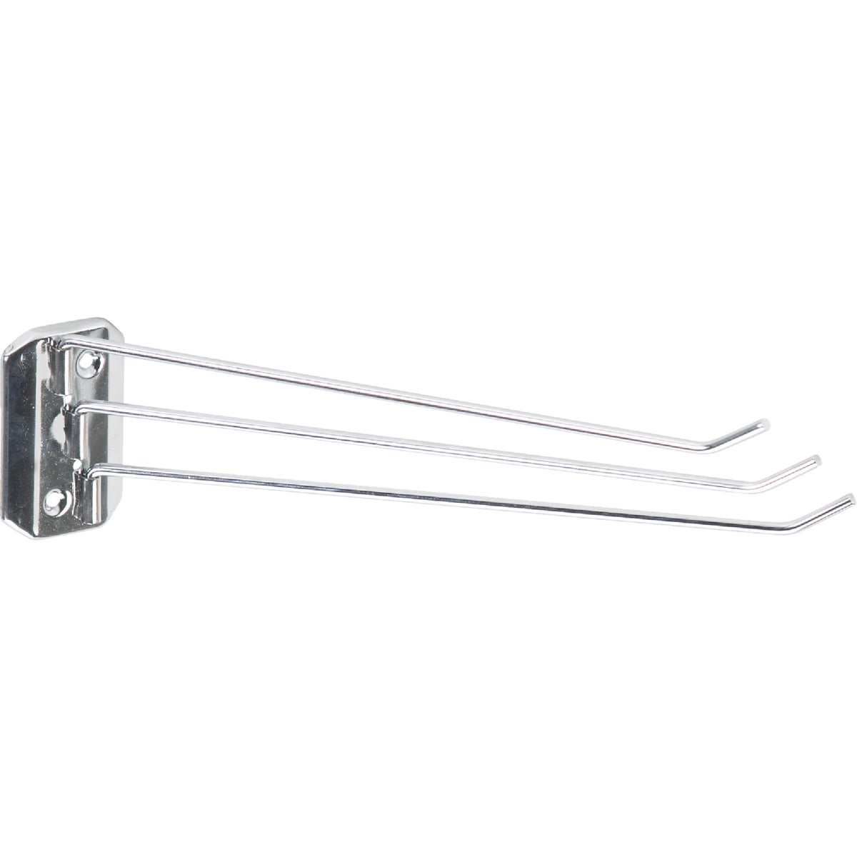 Decko Chrome 3-Arm Bath Rack Image 2