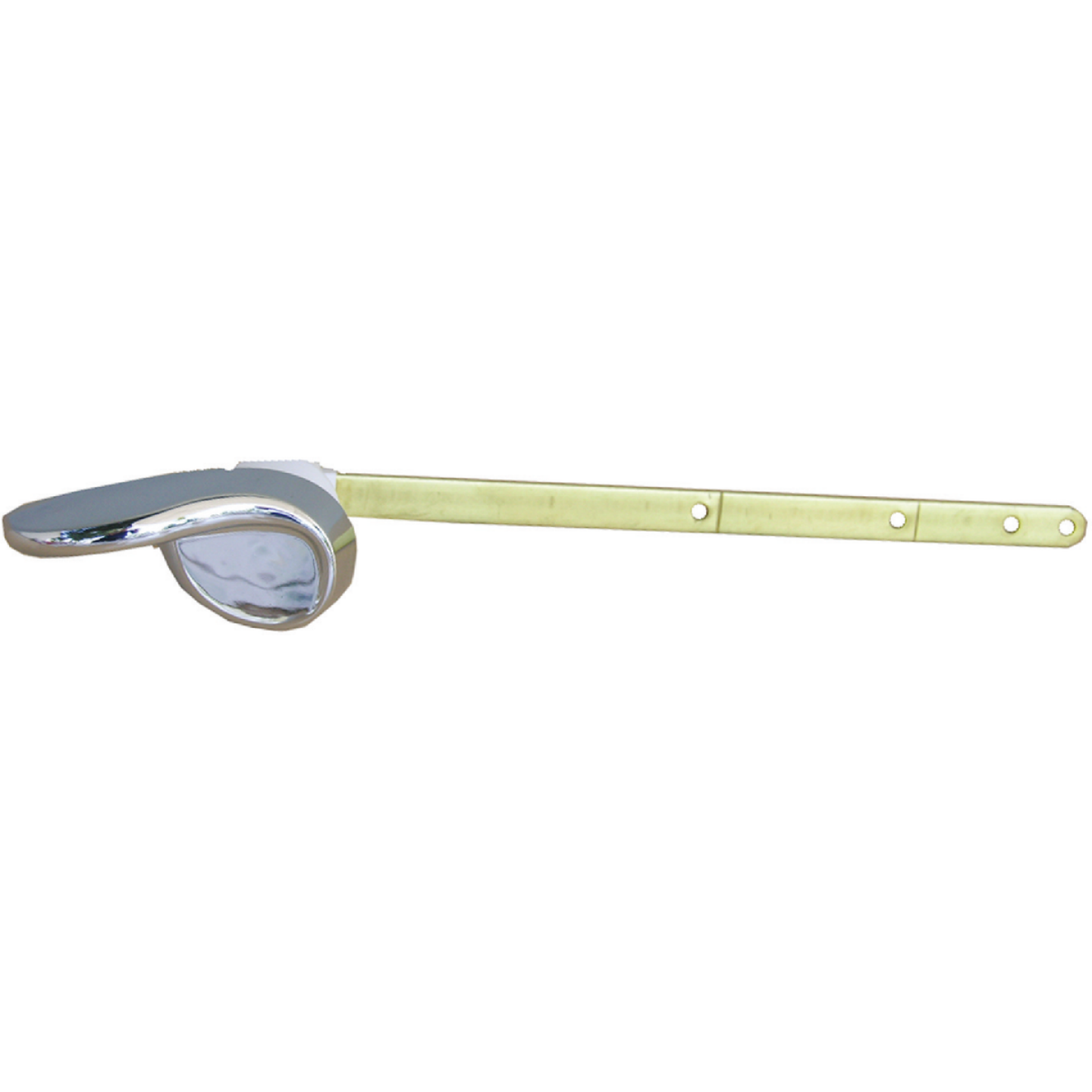 Lasco Universal Fit Chrome Plated Plastic Tank Lever with Brass Arm Image 1