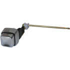 Lasco Side-Mount Push Button Chrome Plated Tank Lever with Metal Arm Image 1