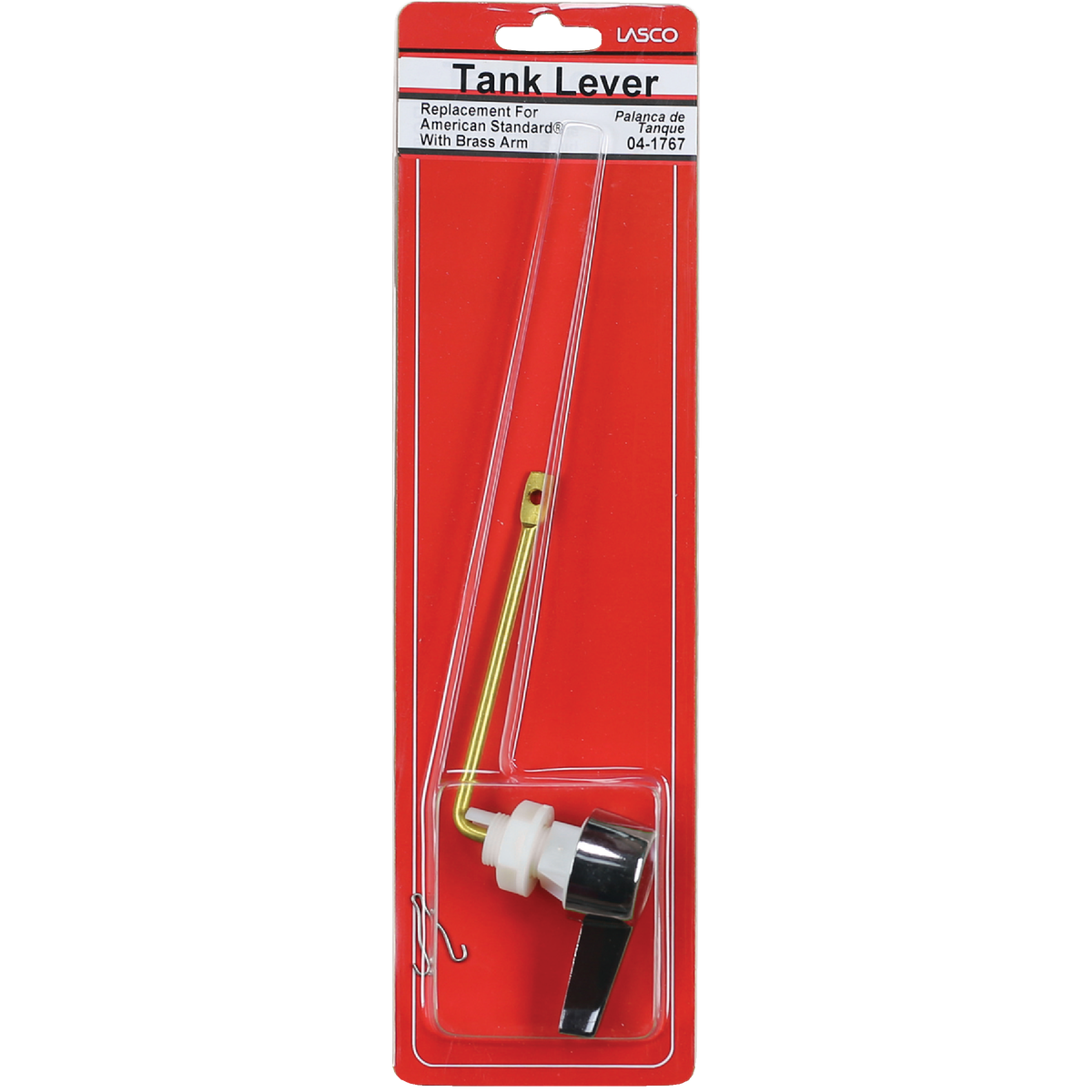 Lasco For American Standard Chrome Plated Tank Lever with Brass Arm Image 2