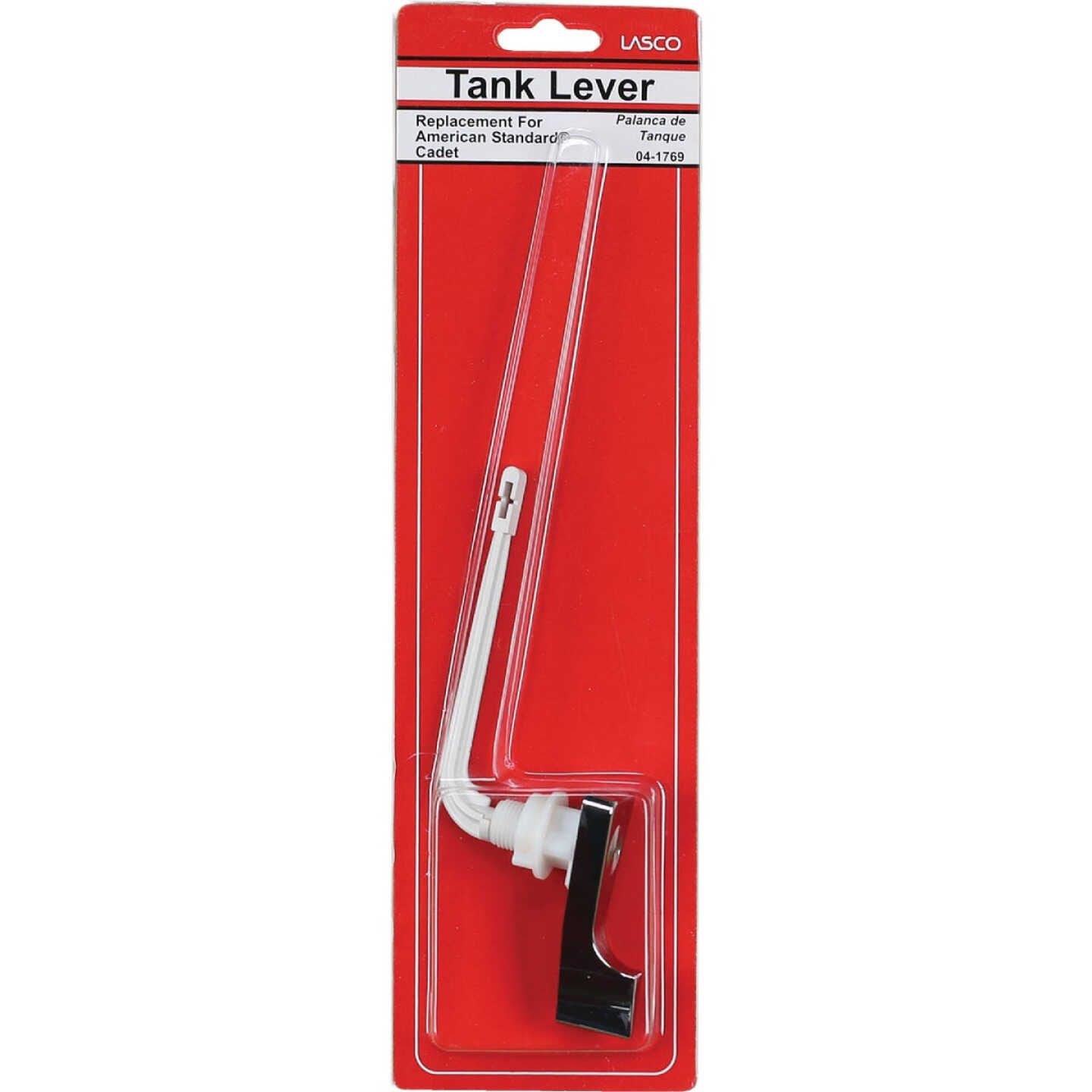 Lasco Chrome Plated Tank Lever with Plastic Arm For American Standard And Eljer Image 2