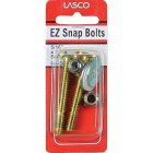 Lasco 5/16 In. x 2-1/4 In. Heavy Duty Solid Brass Toilet Bolts (2 Pack) Image 2