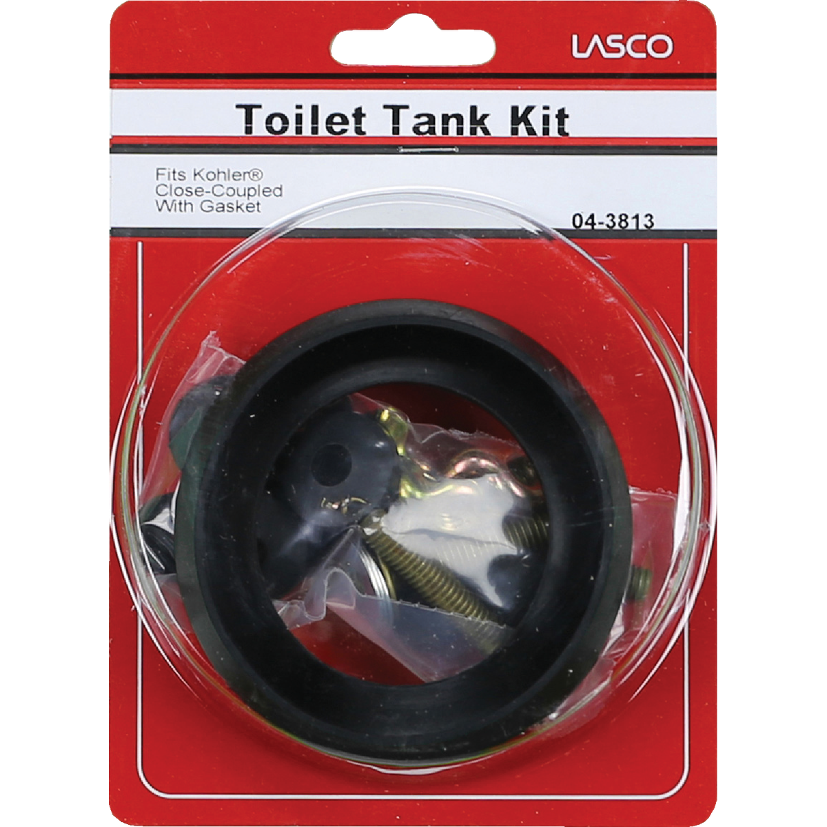 Lasco Kohler Tank To Bowl 3 Bolt Kit with Rubber Washer  Image 2