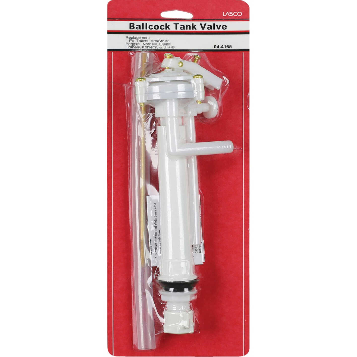 Lasco Coast 1B1X Style 12 In. Plastic Ballcock Image 2