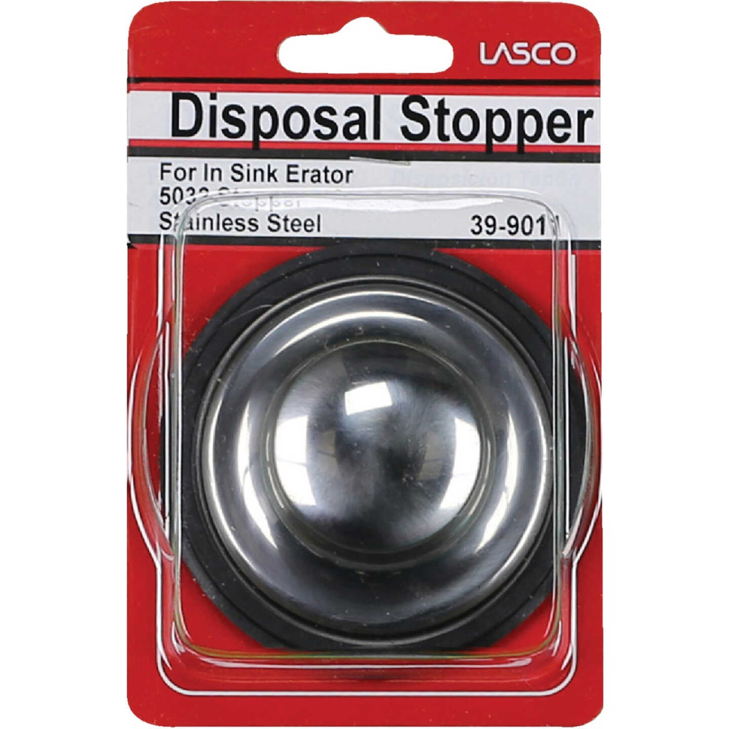 Lasco 3.50 In. Dia. Chrome-Plated Metal Disposer Stopper Image 2
