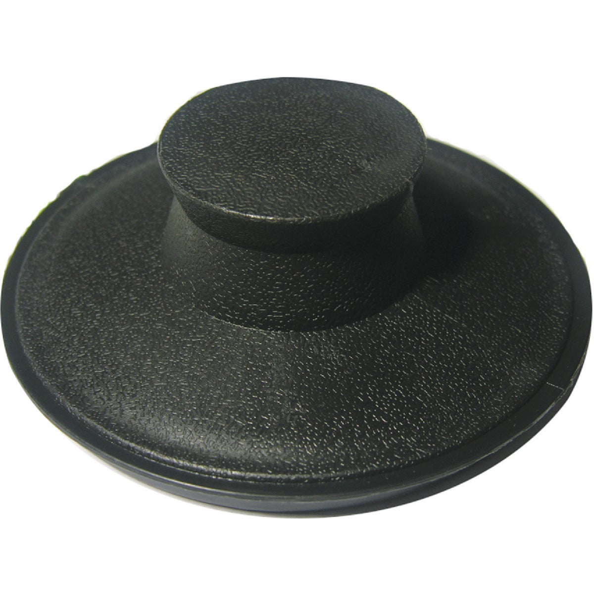Lasco 3.50 In. Dia. Black Plastic Disposer Stopper Image 1