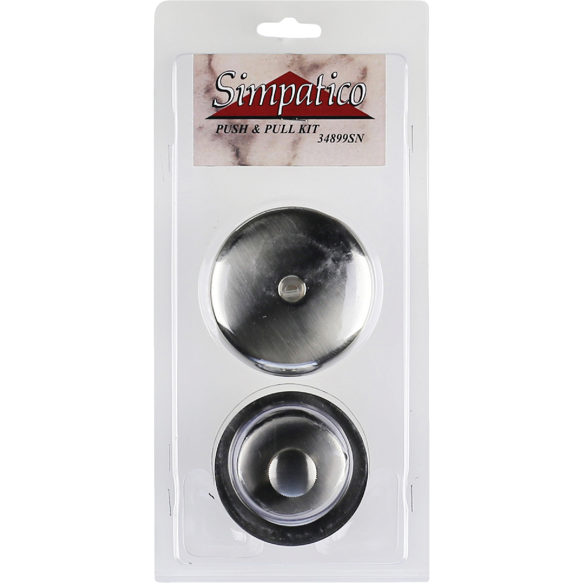 Lasco 1-1/4 In. Waste Shoe and Bathtub Drain Stopper Kit in Satin Nickel Image 2