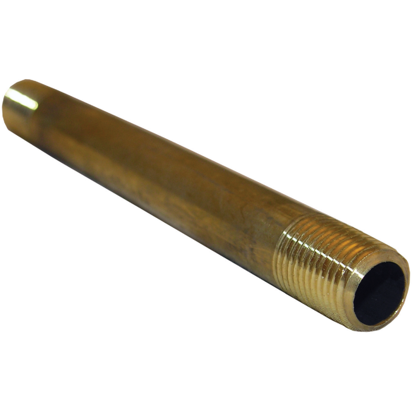 Lasco 1/4 In. x 6 In. Brass Nipple Image 1