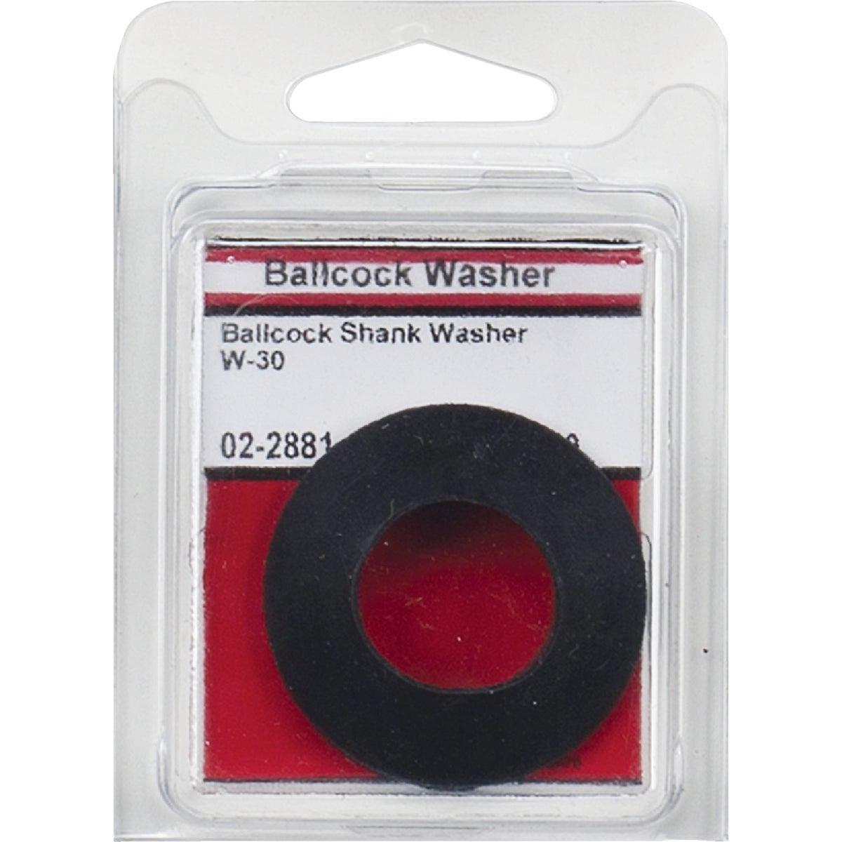 Lasco Black Rubber Ballcock Shank Washer  Image 2