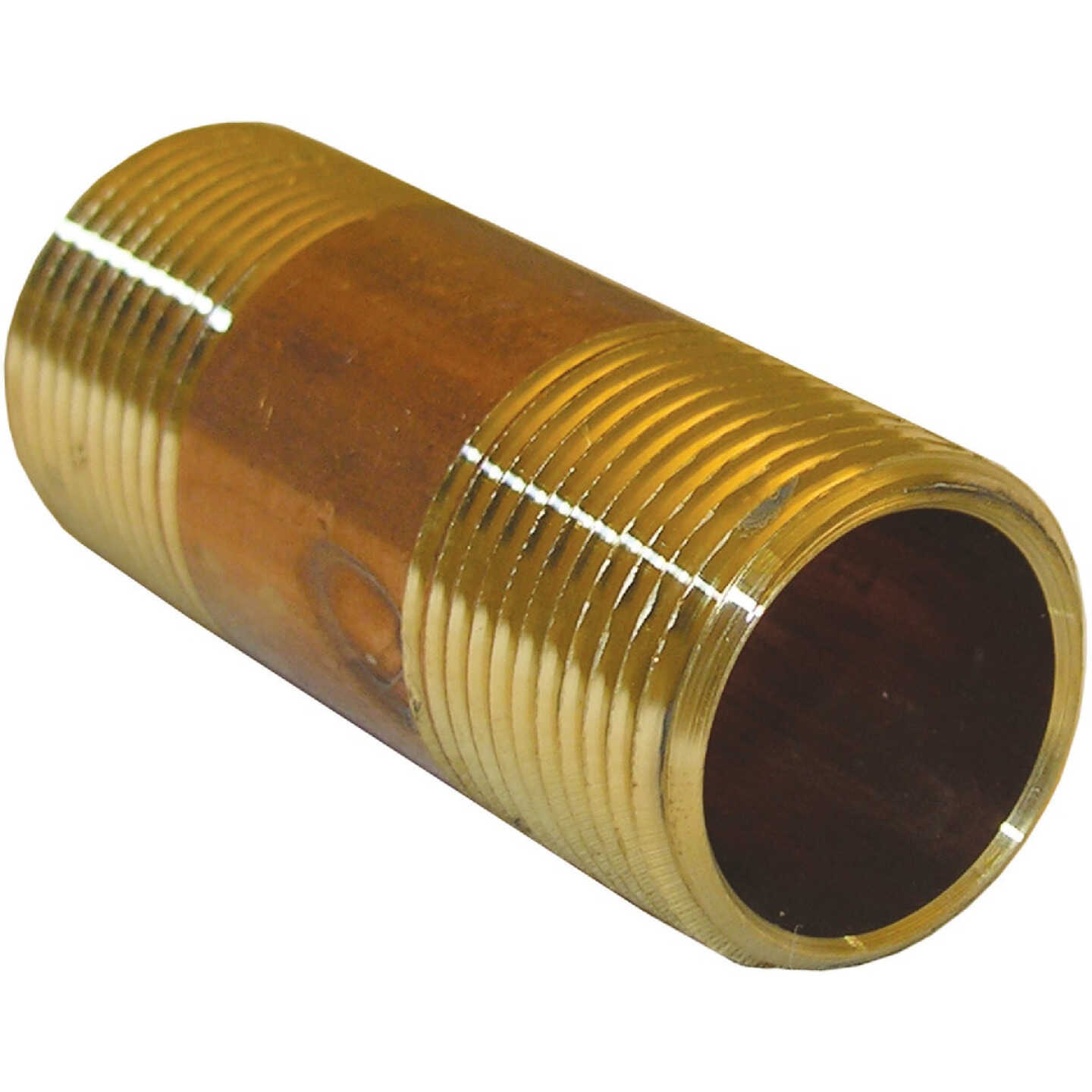Lasco 3/4 In. x 2 In. Brass Nipple Image 1
