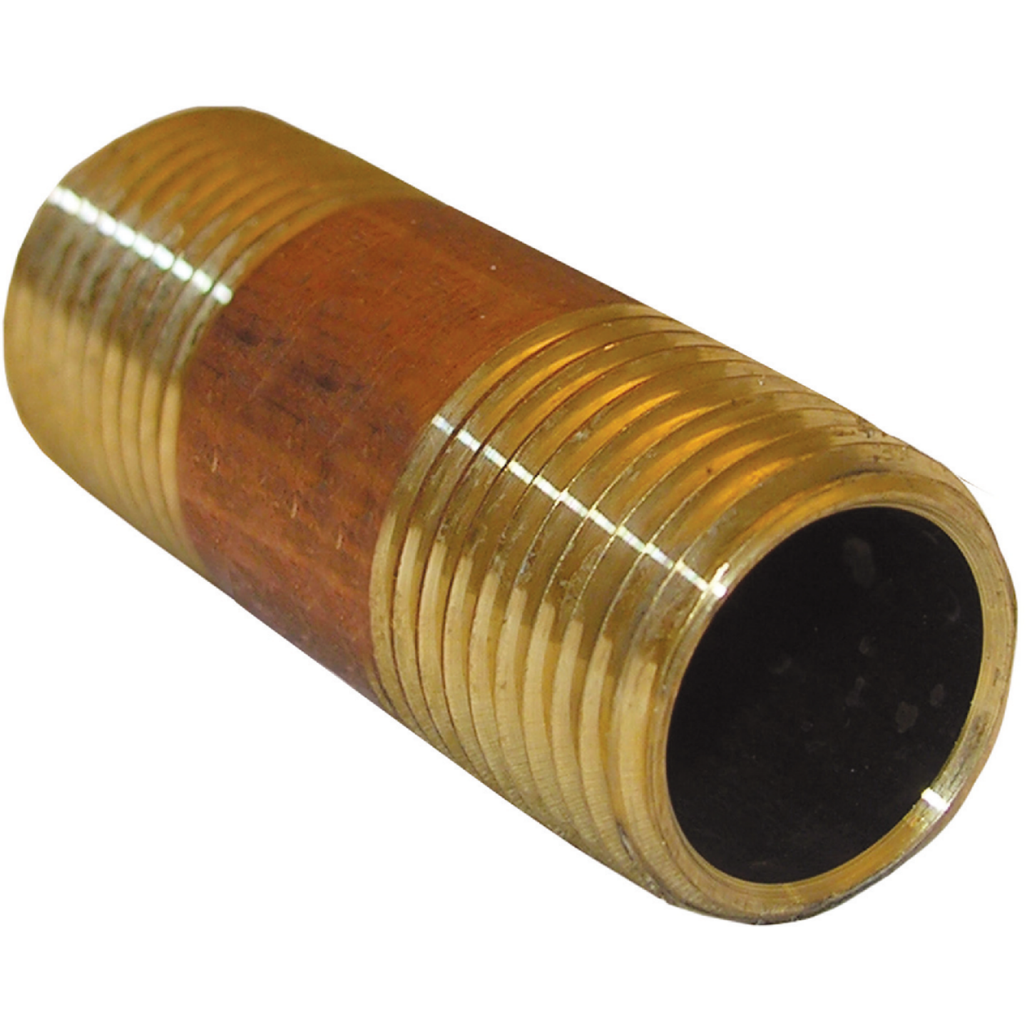 Lasco 1/2 In. x 3 In. Brass Nipple Image 1