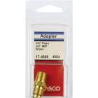 Lasco 1/4 In. M x 1/8 In. MPT Brass Flare Adapter Image 2