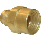 Lasco 5/8 In. F x 15/16 In. M Brass Flare Adapter Image 1