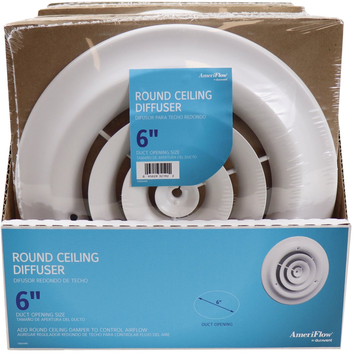 Selkirk 6 In. Round Ceiling Diffuser Image 4
