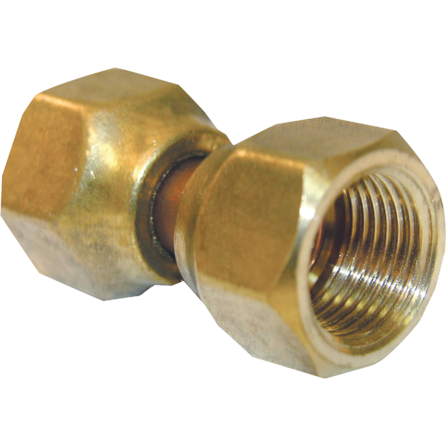 Lasco 1/2 In. Brass Flare Swivel Union Image 1