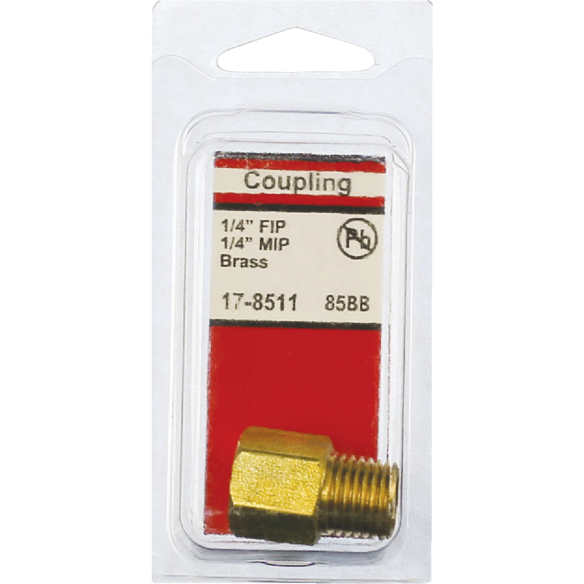 Lasco 1/4 In. FPT x 1/4 In. MPT Brass Adapter Image 2