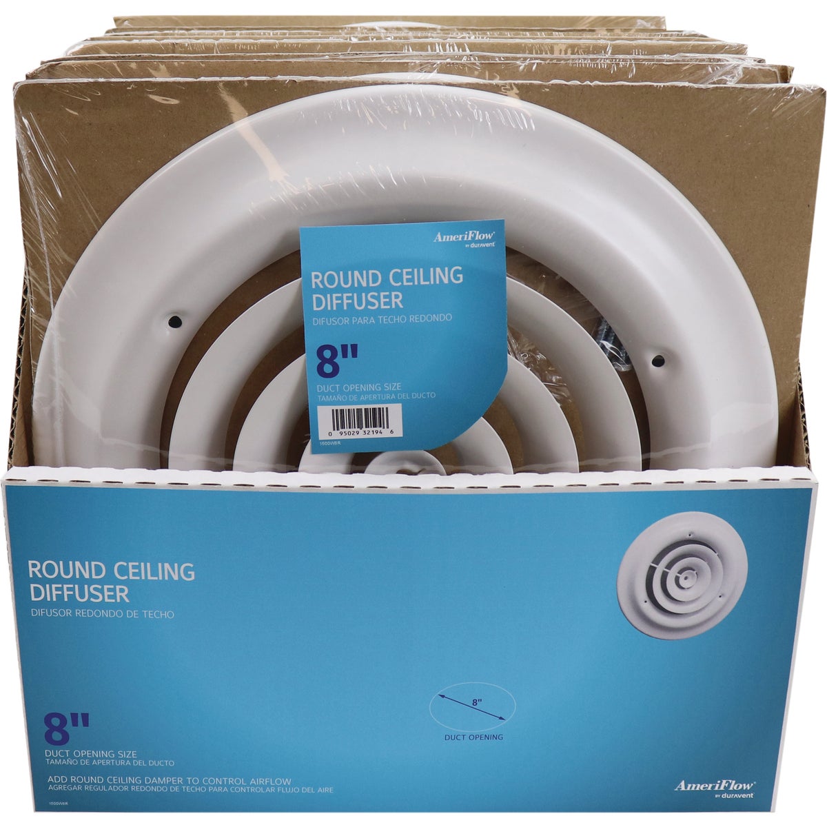 Selkirk 8 In. Round Ceiling Diffuser Image 4