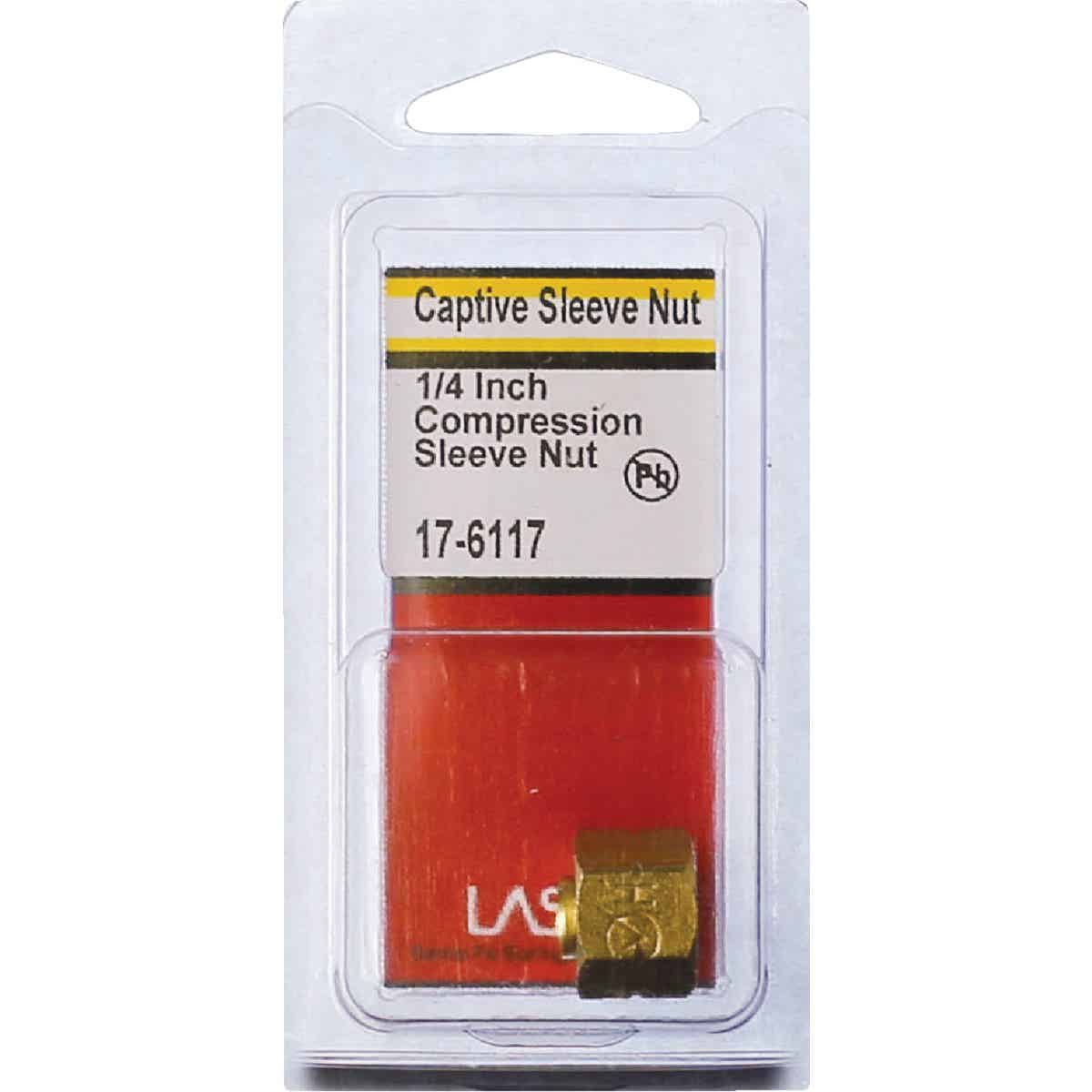 Lasco 1/4 In. Captive Sleeve Compression Nut Image 2