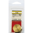 Lasco 5/8 In. Brass Compression Cap Image 2