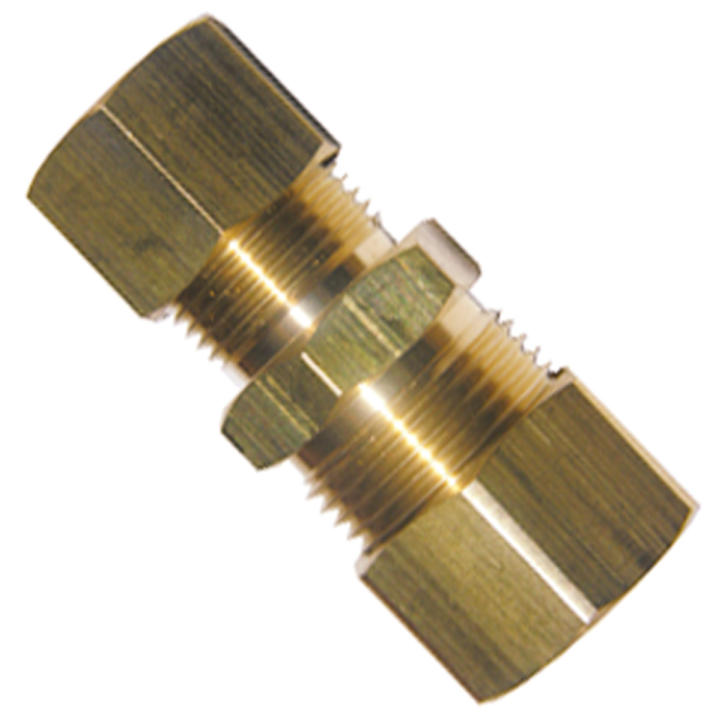 Lasco 5/8 In. x 5/8 In. Brass Compression Union Image 1