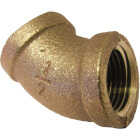 Lasco 1/2 In. FPT x 1/2 In. FPT 45 Deg. Brass Elbow (1/8 Bend) Image 1