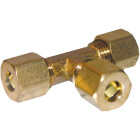 Lasco 1/4 In. x 1/4 In. x 1/4 In. Compression Brass Tee Image 1