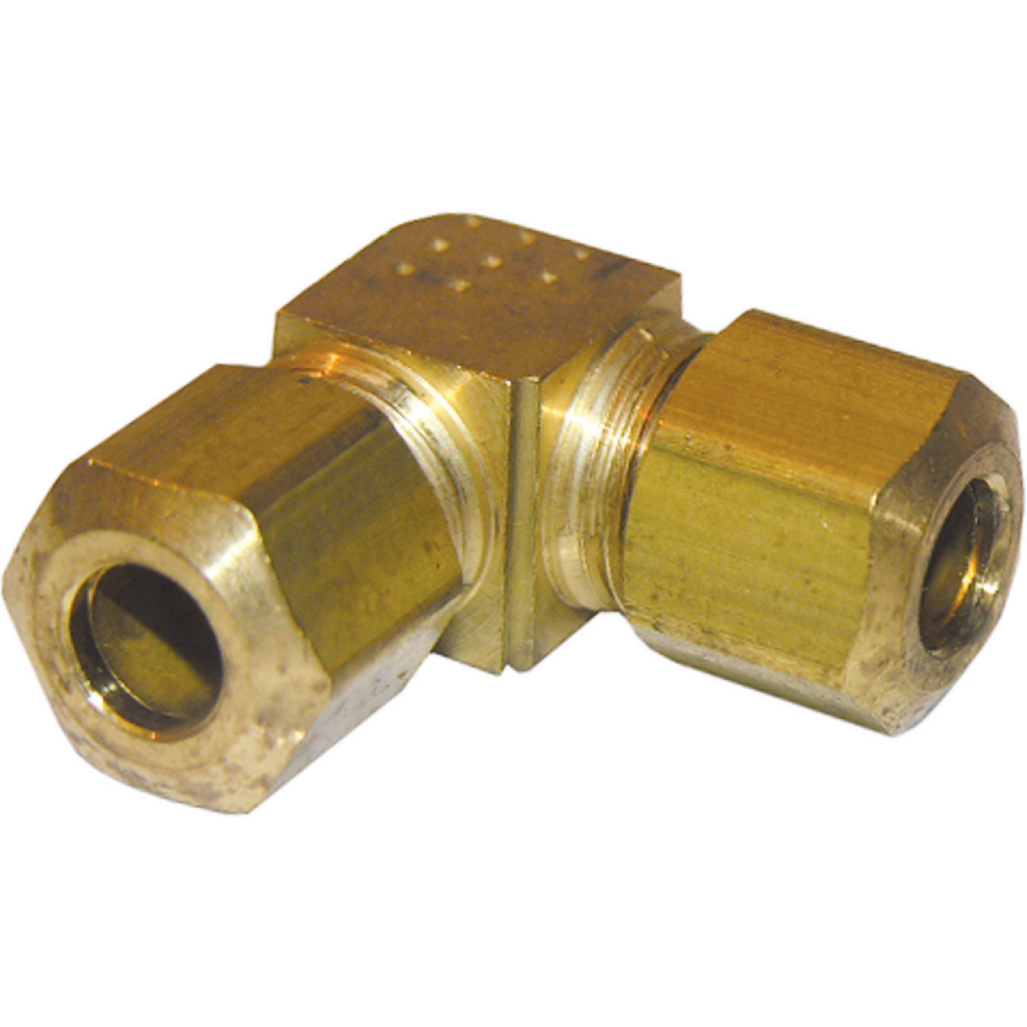 Lasco 1/4 In. 90 Deg. Compression Brass Elbow (1/4 Bend) Image 1