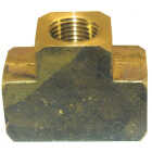 Lasco 1/4 In. FPT Yellow Brass Tee Image 1