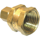 Lasco 5/16 In. C x 1/4 In. FPT Brass Compression Adapter Image 1