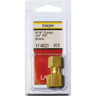 Lasco 5/16 In. C x 1/4 In. FPT Brass Compression Adapter Image 2