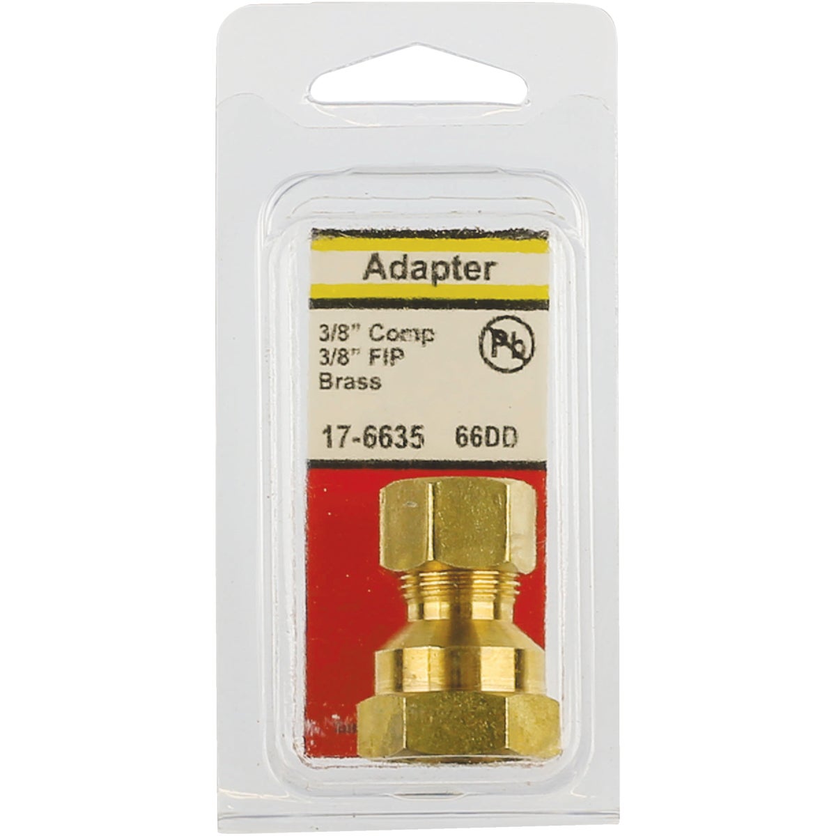 Lasco 3/8 In. C x 3/8 In. FPT Brass Compression Adapter Image 2
