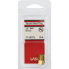 Lasco 1/8 In. MPT Brass Square Head Plug Image 2