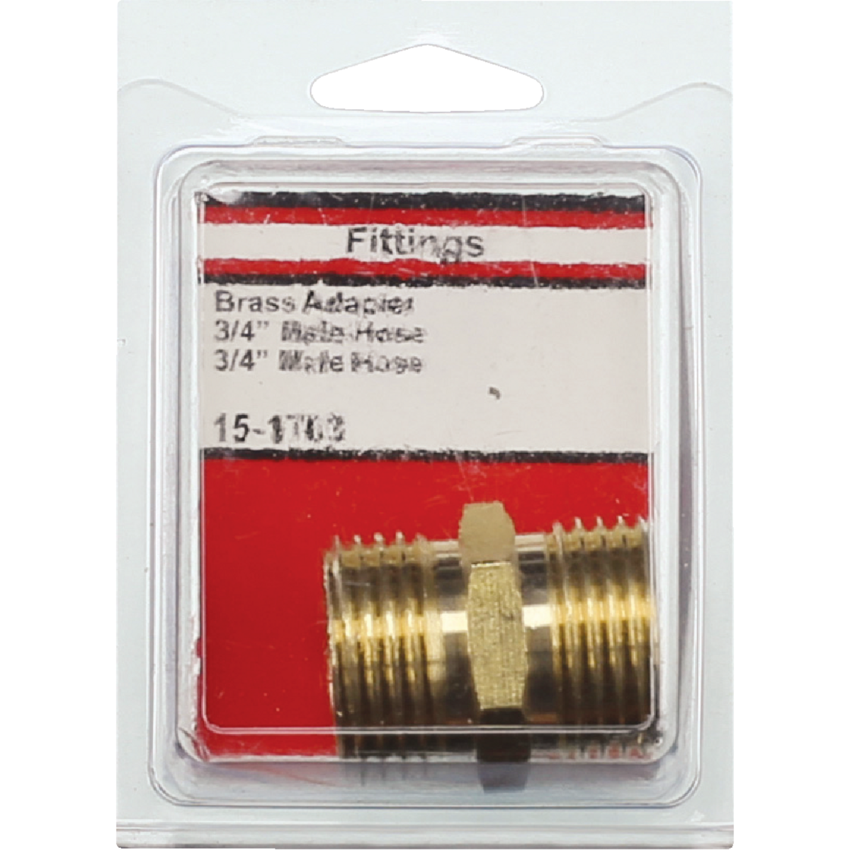 Lasco 3/4 In. MHT X 3/4 In. MHT Brass Adapter Image 2