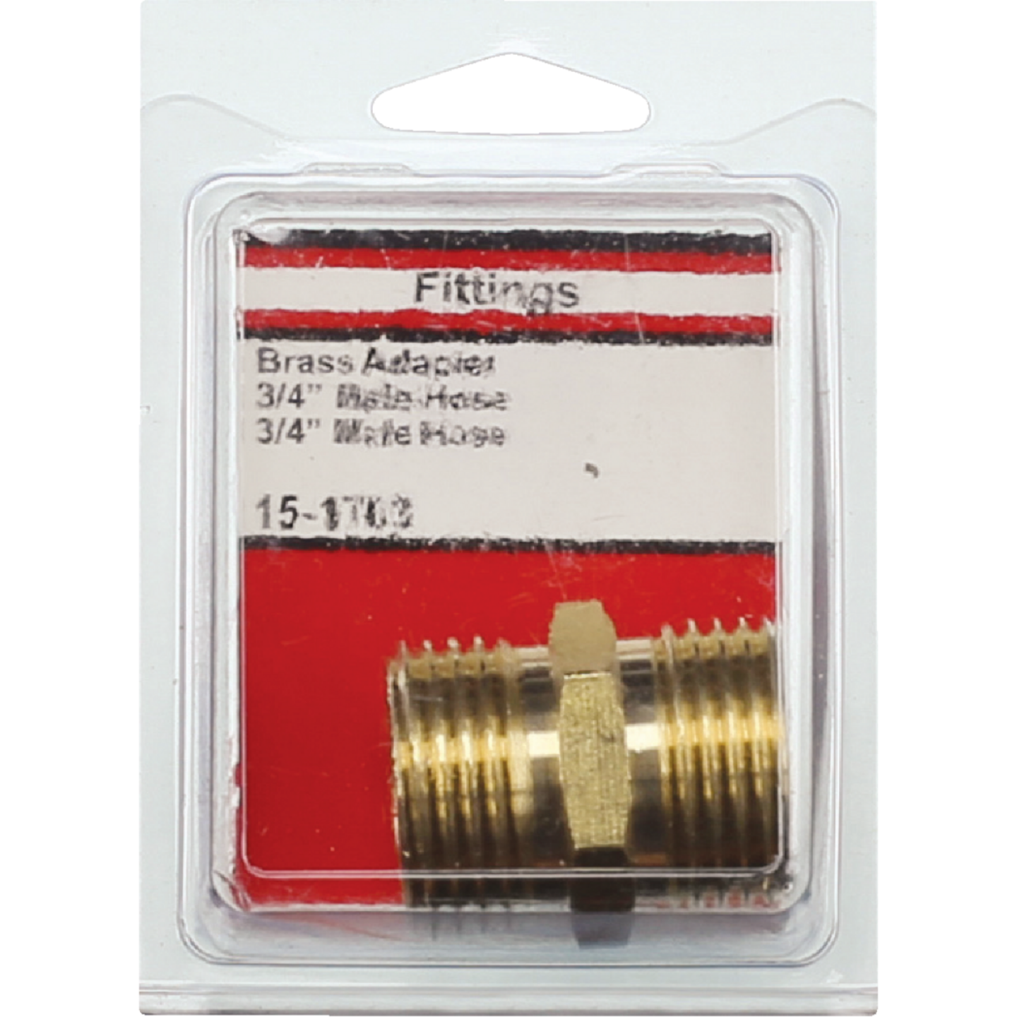 Lasco 3/4 In. MHT X 3/4 In. MHT Brass Adapter Image 2
