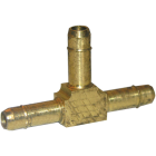 Lasco 1/8 In. Brass Hose Barb Insert Tee Image 1