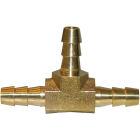 Lasco 1/4 In. Brass Hose Barb Insert Tee Image 1