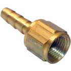 Lasco 1/8 In. FPT X 1/4 In. Brass Hose Barb Adapter Image 1