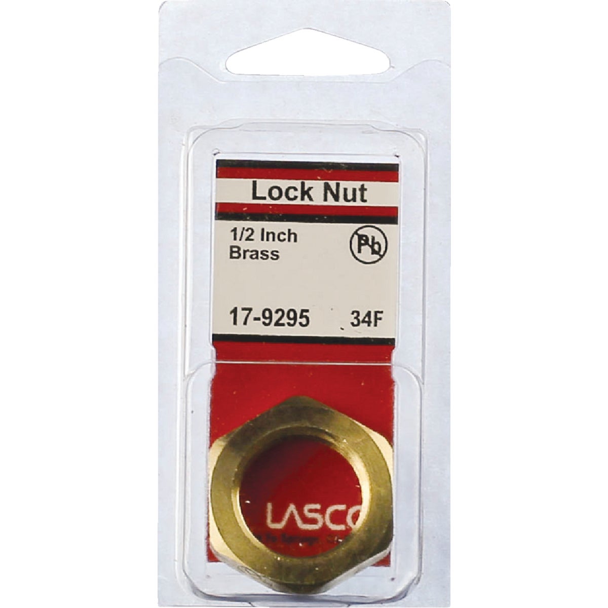 Lasco 1/2 In. FPT Brass Lock Nut Image 2