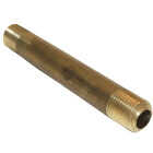 Lasco 1/8 In. x 4 In. Brass Nipple Image 1