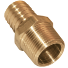 Lasco 1/4 In. MPT X 1/4 In. Brass Hose Barb Adapter Image 1
