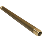 Lasco 1/8 In. x 6 In. Brass Nipple Image 1