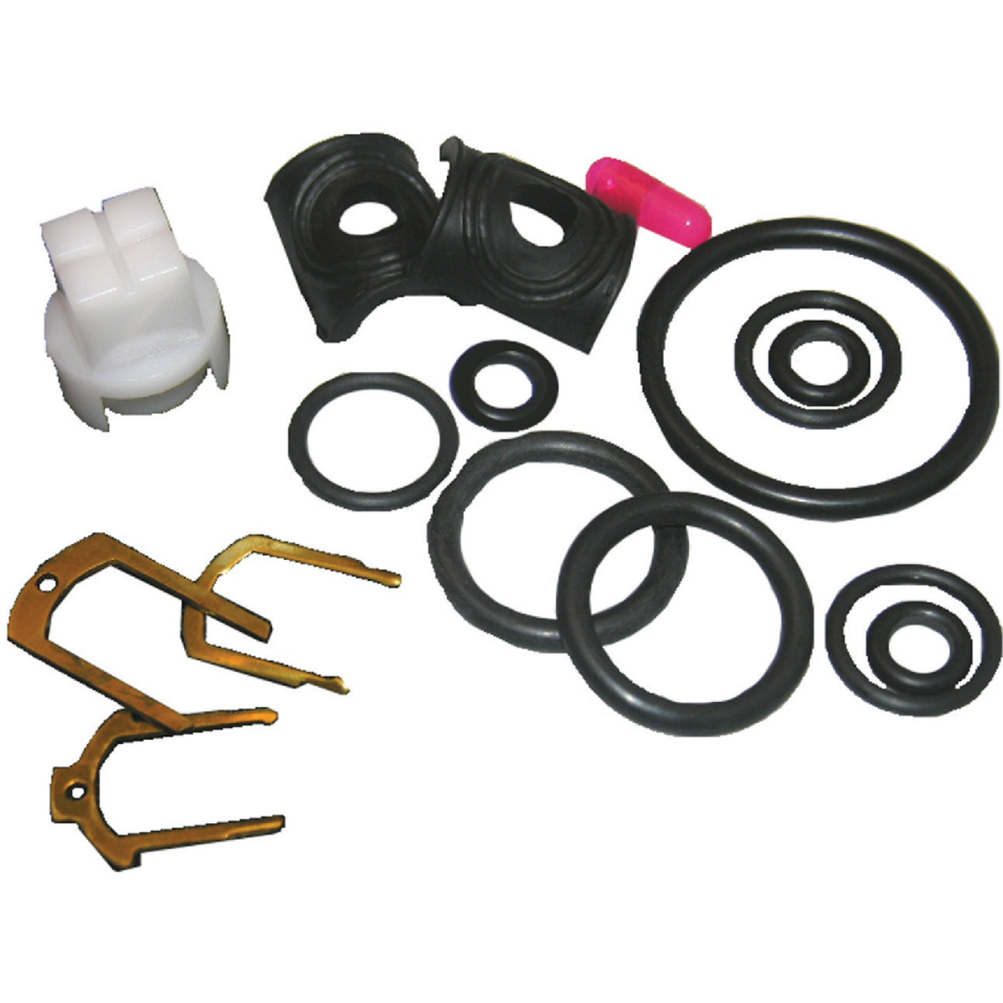 Lasco Moen 1225 Style Cartridge Rubber, Plastic & Metal Faucet Repair Kit Image 1