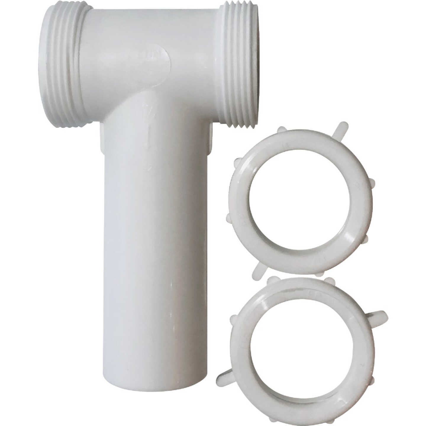 Do it Best 1-1/2 In. White Polypropylene Center Outlet Tee Image 4