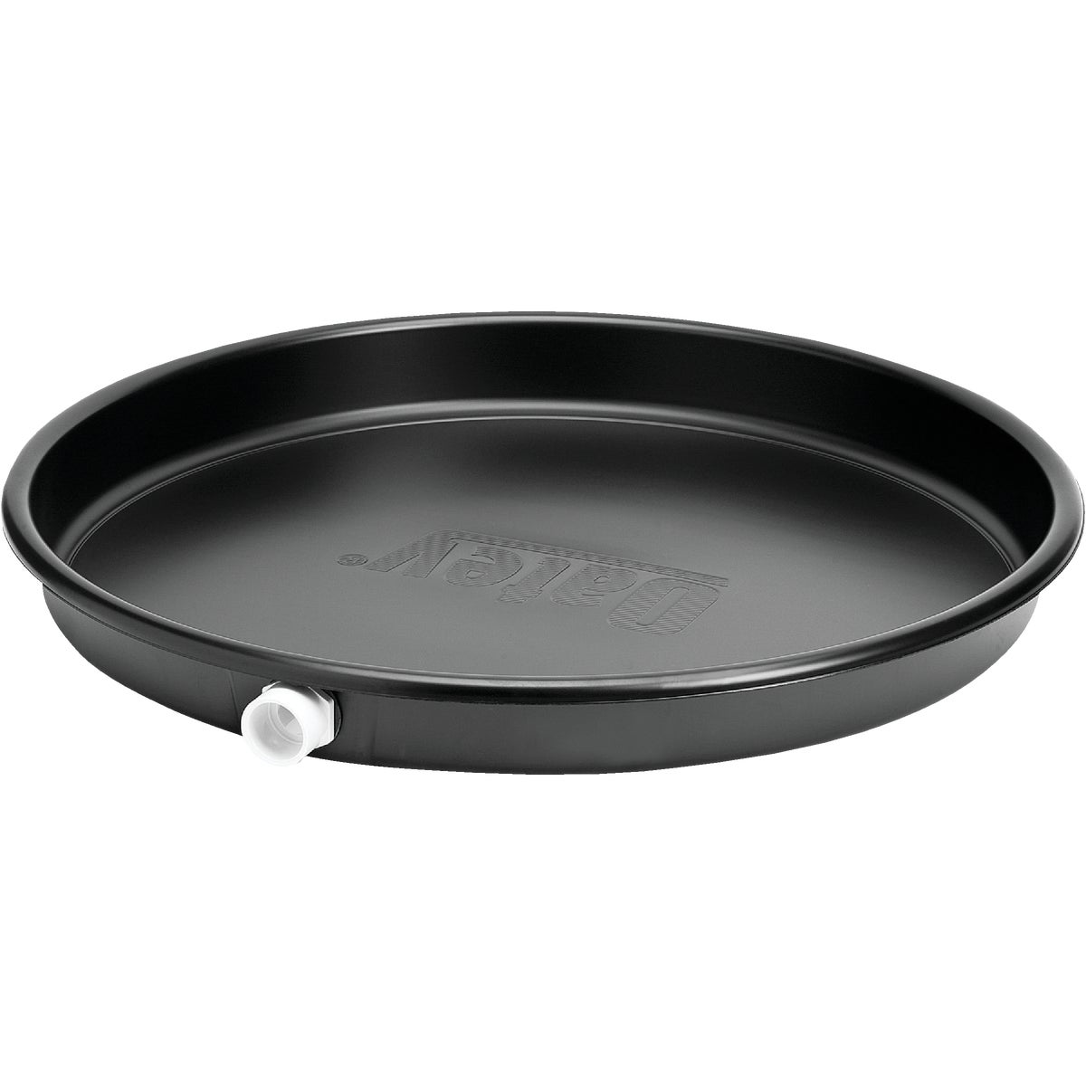 Oatey 28 In. Dia. Plastic Water Heater Drain Pan with 1 In. to 1-1/2 In. PVC Adapter