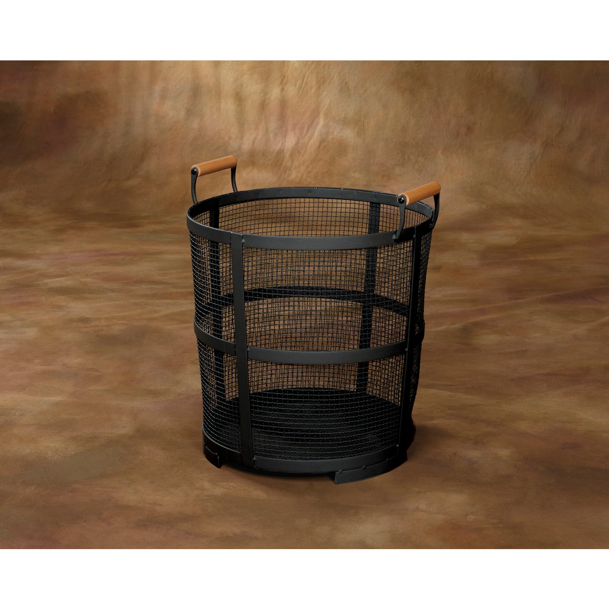 Home Impressions Round Fireplace Log Basket Image 2