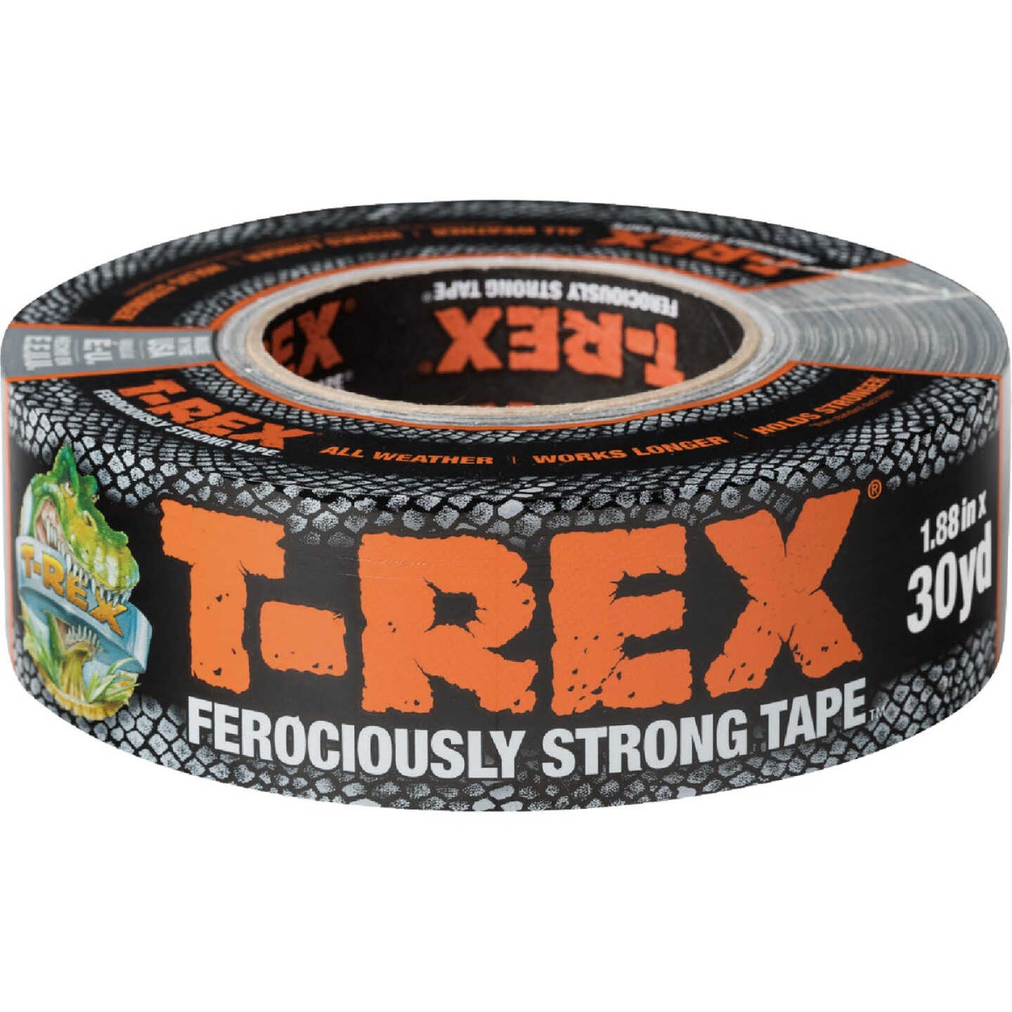 T-REX 1.88 In. x 30 Yd. Duct Tape, Gray Image 1