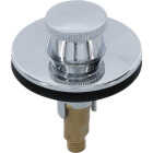 Danco Lift & Turn 3/8 In. & 5/16 In. Thread Tub Drain Stopper Cartridge in Chrome Image 1