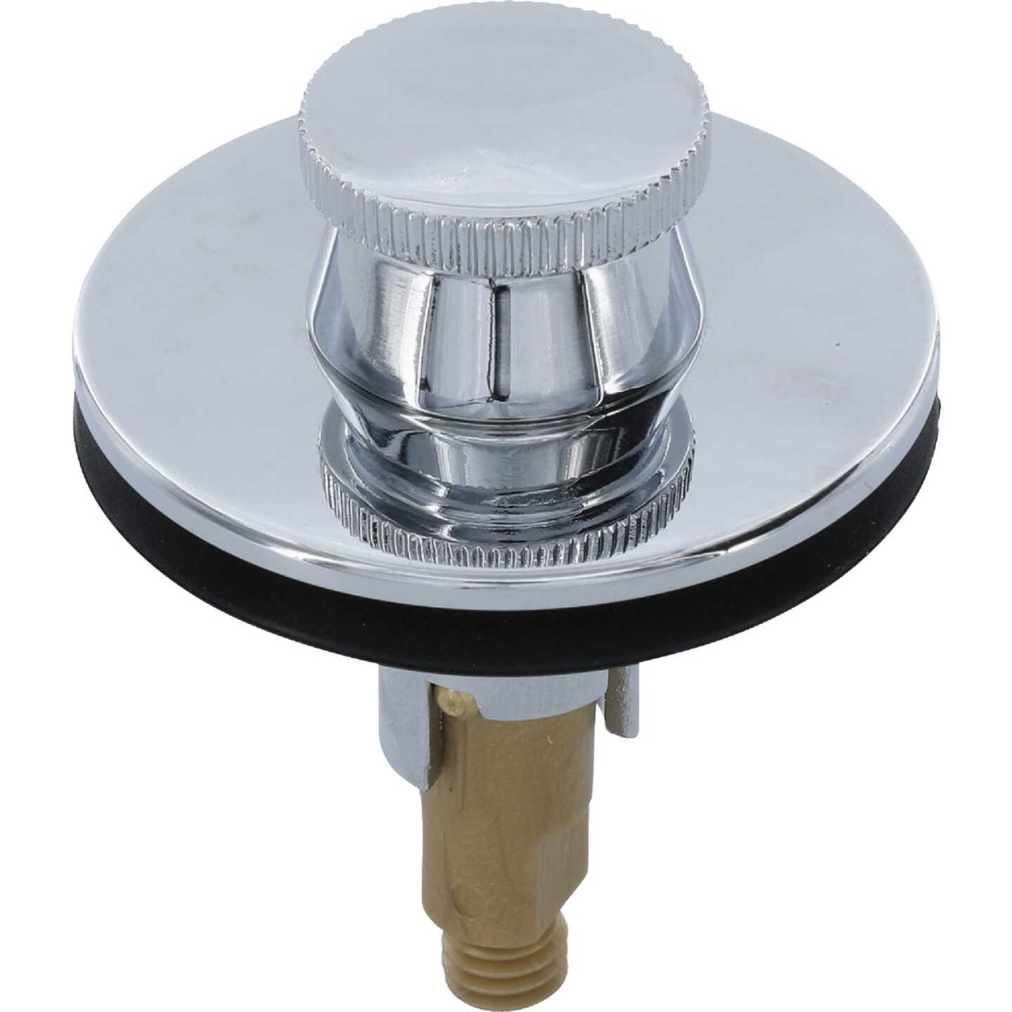 Danco Lift & Turn 3/8 In. & 5/16 In. Thread Tub Drain Stopper Cartridge in Chrome Image 1