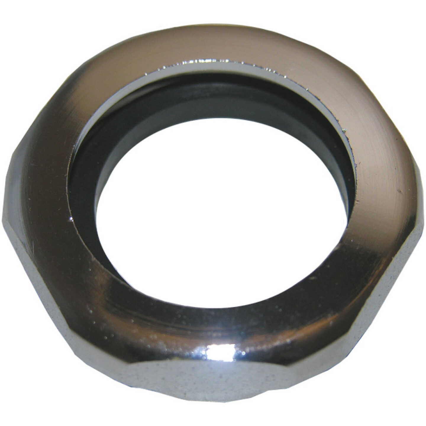 Lasco 1-1/4 In. x 1-1/4 In. Chrome Plated Slip Joint Nut and Washer Image 1